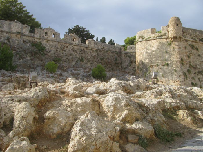 Греция, Крит, г.Ретимно, Веницианская крепость – вид на город